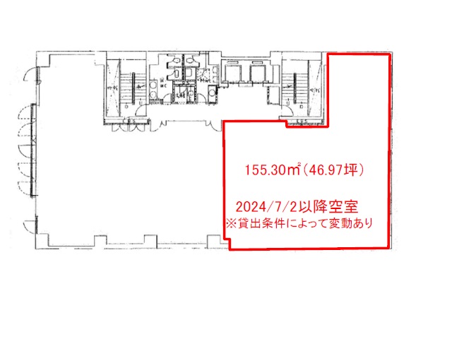 G-Terrace心斎橋　3F46.97坪　間取り図.jpg