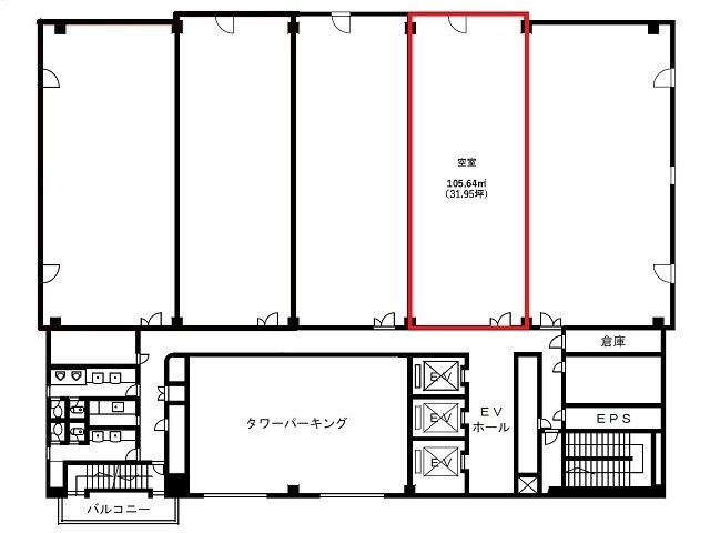 高松パークビル6階31.95坪間取り図.jpg