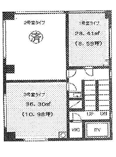 第3東栄（銀座）1号室・3号室間取り図.jpg