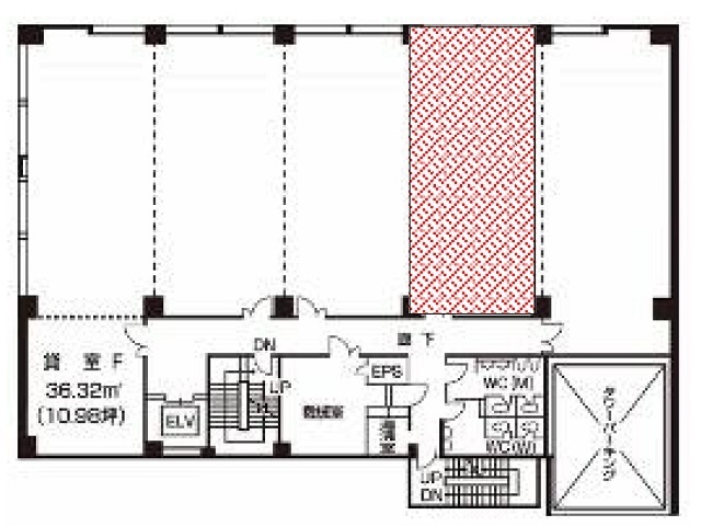 松山二番町第一生命ビル2階23.51坪間取り図.jpg