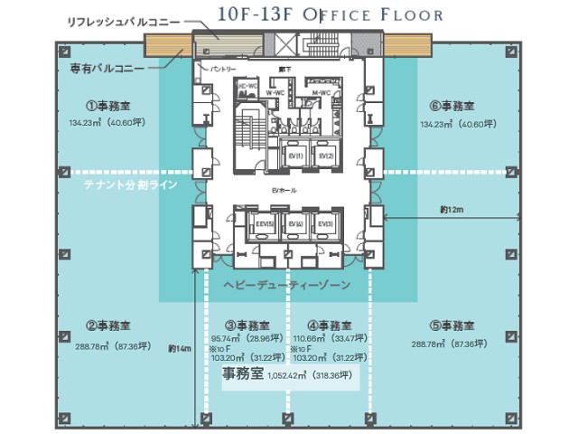 福岡Kスクエアビル10F～13F間取り図.jpg