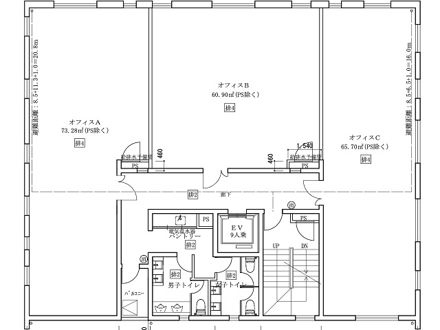 CUBE名駅基準階間取り図.jpg