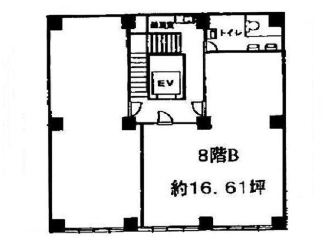 第1北澤8FB号室間取り図.jpg