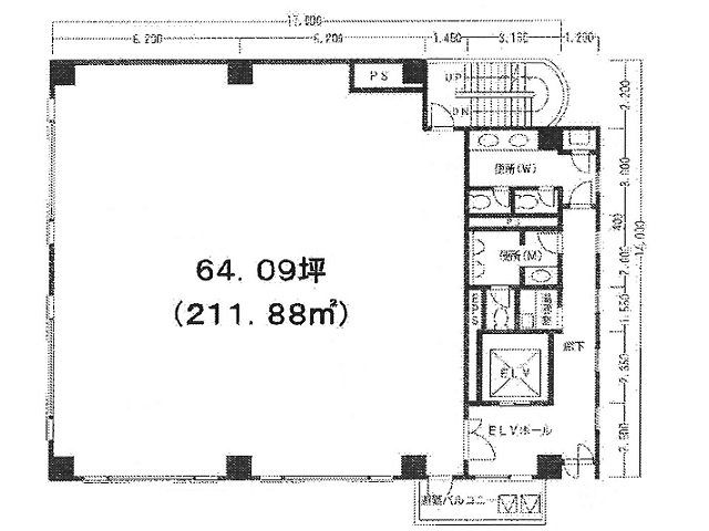 F-1（浜松町）64.09T間取り図.jpg