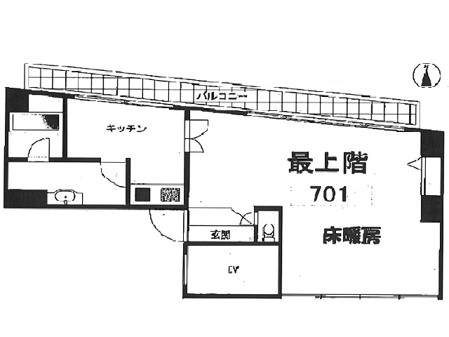 Miki（要町）701号室間取り図.jpg