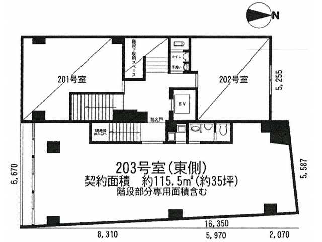 桜橋第一ビル203号室間取り図.jpg