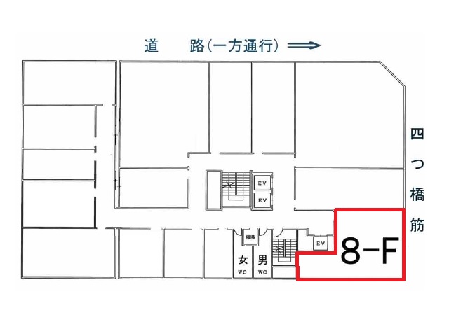 四ツ橋新興産ビル8F18.4坪　間取り図.jpg