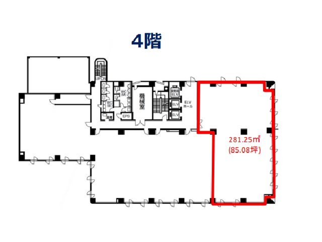 水戸泉町第一生命ビル4F85.08T間取り図.jpg