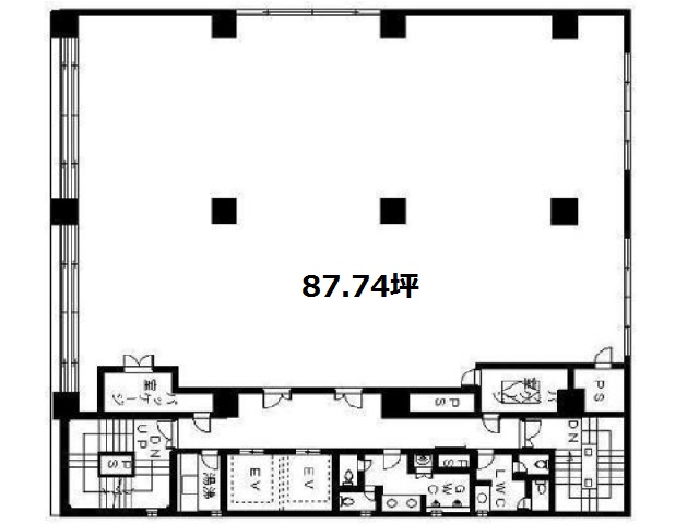 大下（道玄坂）87.74T基準階間取り図.jpg