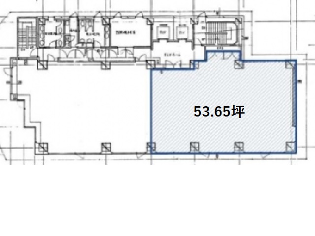 いちご永代ビル8階53.65坪間取り図.jpg