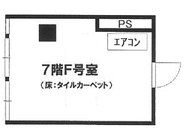 城辺橋7F F号室8.98T間取り図.jpg