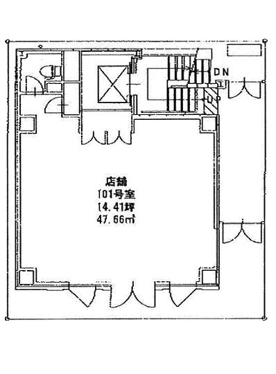 パラッツォマレーア101号室14.41T間取り図.jpg