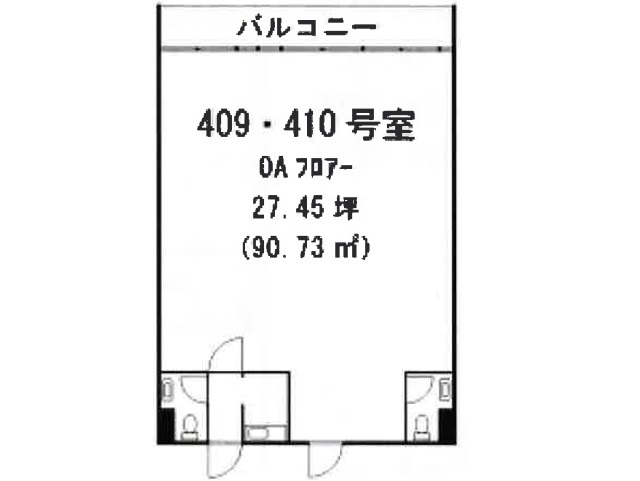 東京セントラル表参道4F409・410号室27.45T間取り図.jpg