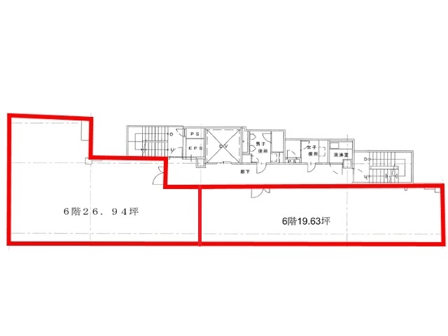 天神リンデンビル6F46.6坪　分割間取り図.jpg