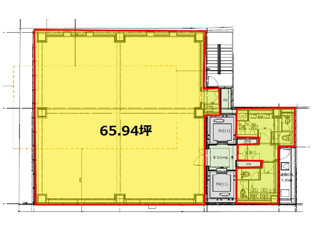 （仮称）八丁堀三丁目計画65.94T基準階間取り図.jpg