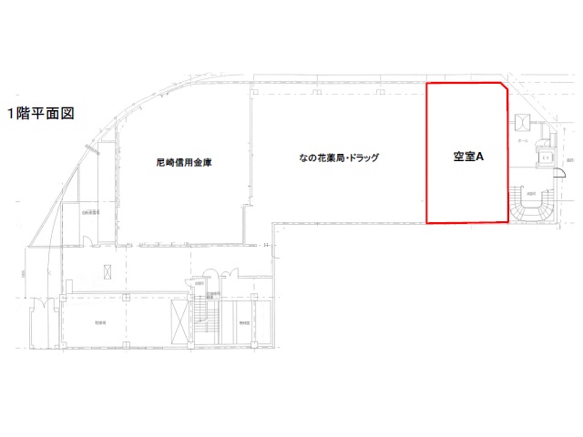 南茨木第二阪急ビル　1階　A号室間取り図.jpg
