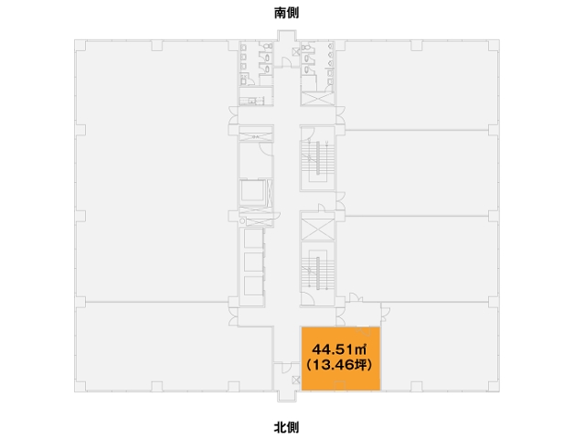 鹿児島中央ビル 8階13.46坪間取り図.jpg