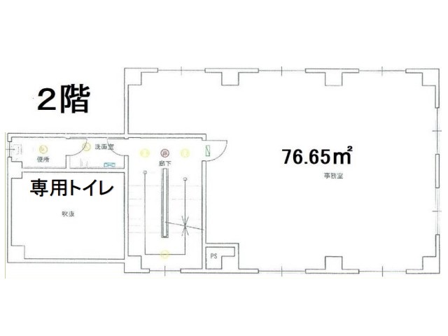 FM Tenroku Exit 13 BLDG2F　間取り図.jpg