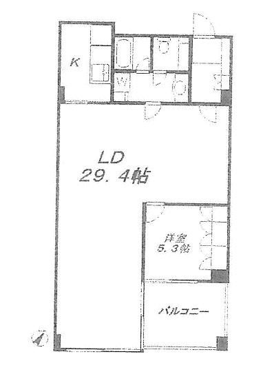 サニーポート芝Cタイプ間取り図.jpg