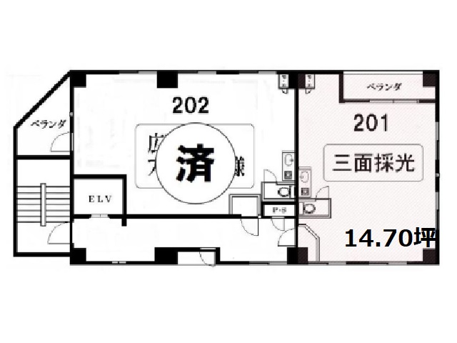 浜銀パーク201号室14.70Ｔ間取り図.jpg