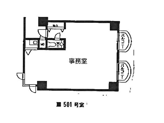 アインズビル梅田5階501号室16.8坪間取り図.jpg