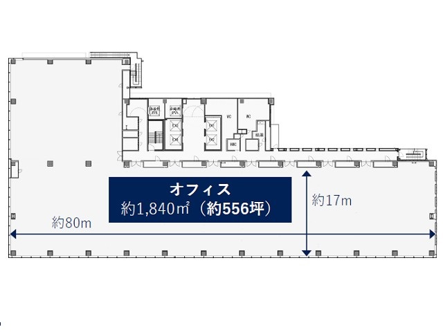 （仮称）舞鶴オフィスプロジェクト基準階間取り図.jpg
