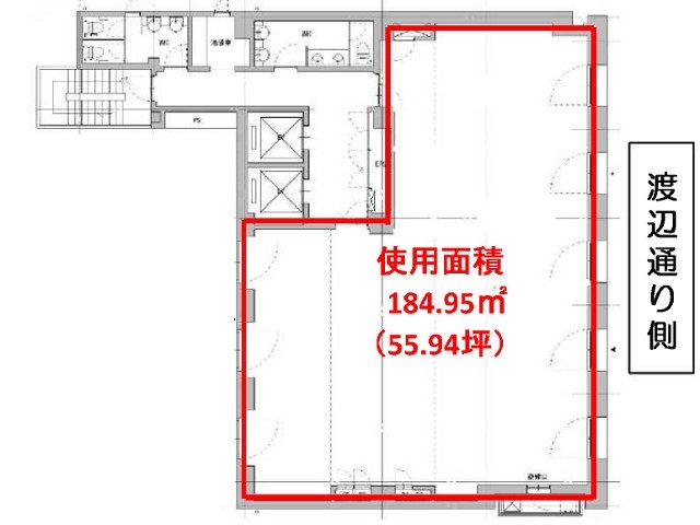 渡辺地所福岡駅前ビル基準階間取り図.jpg