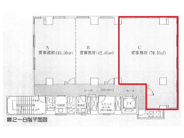 姫路アドバンスビル　C号室　21.2坪　間取り図.jpg