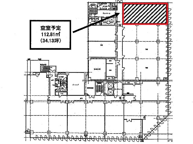 日本生命岡山第二ビル本館6階34.14坪間取り図.jpg
