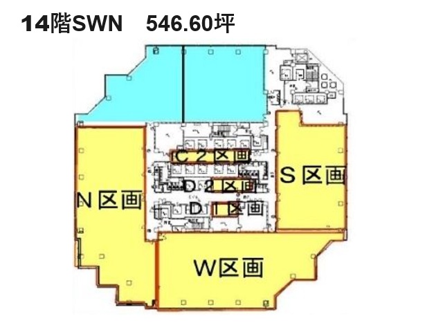 品川イーストワンタワー14F546.60T間取り図.jpg