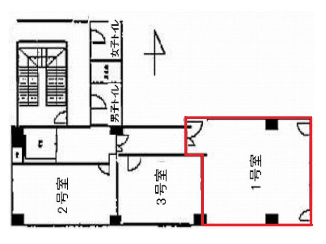 第10新興ビル　1号室　間取り図.jpg