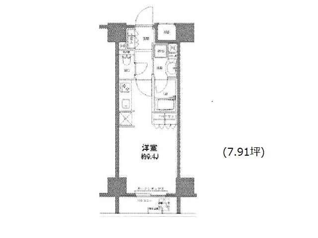 コンフォリア新宿御苑Ⅱ0503号室7.91T間取り図.jpg