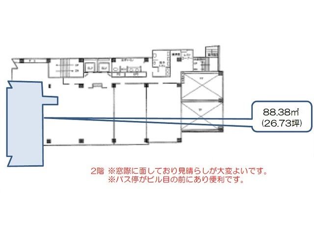 島根県 2階 26.73坪の間取り図