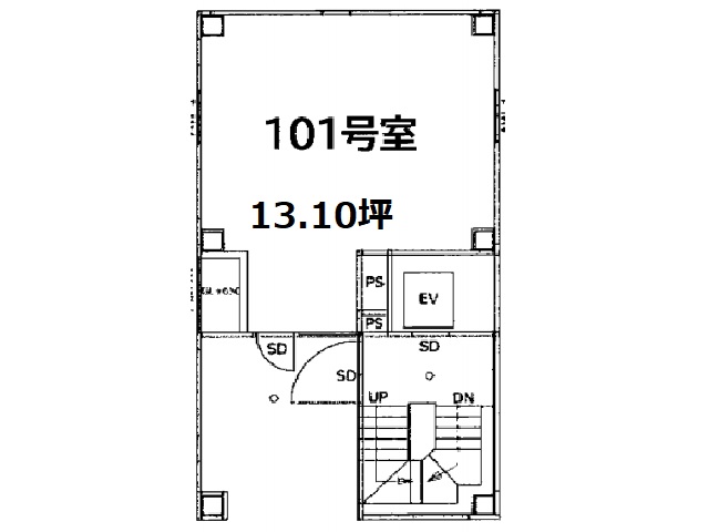ポラリス101号室13.10T間取り図.jpg