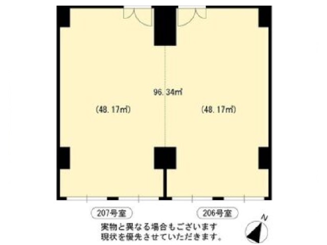 泉洋ビル　206～207号室　間取り図.jpg