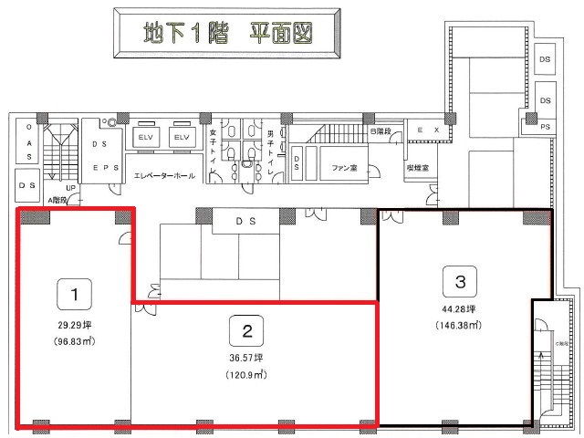 サンライトビル地下1階65.86坪間取り図.jpg