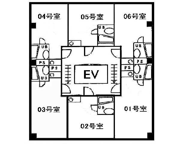 三光（銀座）基準階間取り図.jpg