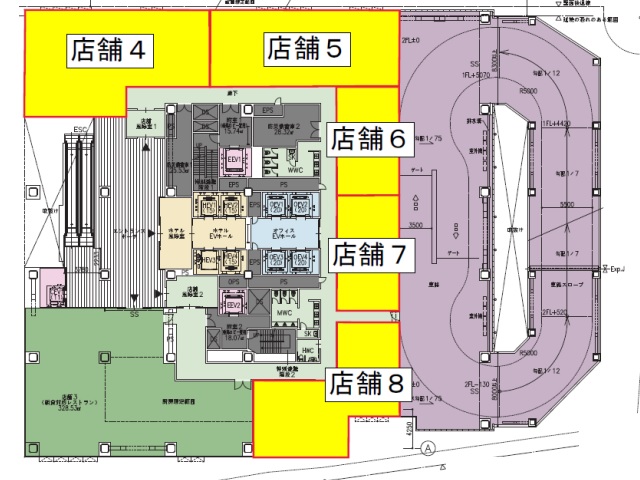 （仮称）大宮区桜木町複合施設ビル2F店舗4.5.6.7.8合計204.80T間取り図.jpg