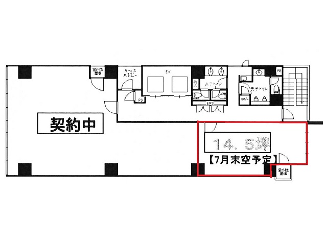 北浜ビルディング8階14.5坪間取り図.jpg