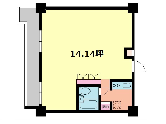 Barbizon11 302号室14.14Ｔ間取り図.jpg