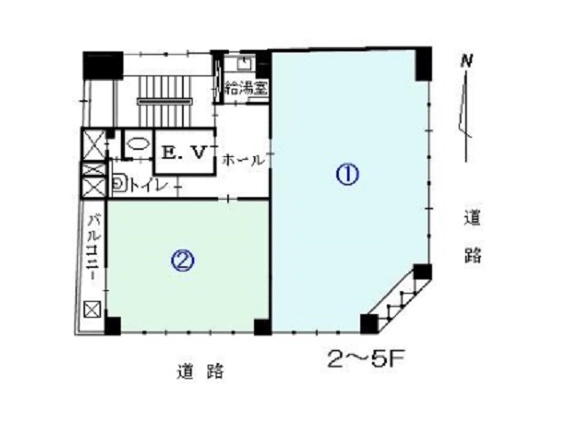 日宝本町西ビル　基準階間取り図.jpg